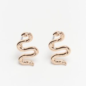 Snake Post Earring